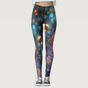 Legging Pontas coloridas de proteção contra bolhas