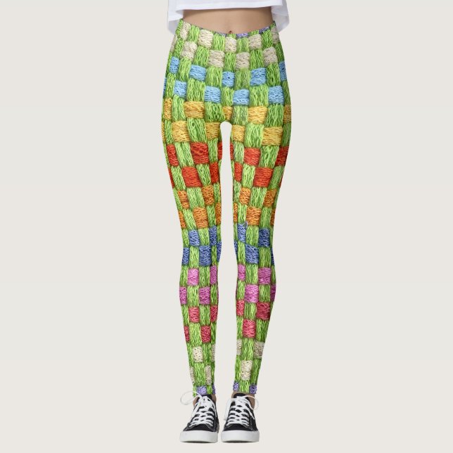 Legging Ponteiro Brilhante Retroativo (Frente)