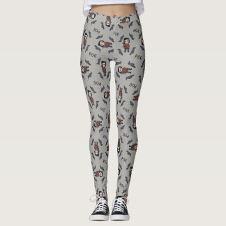 Legging Ponto de entrada novo de Edgar Allen das legendas