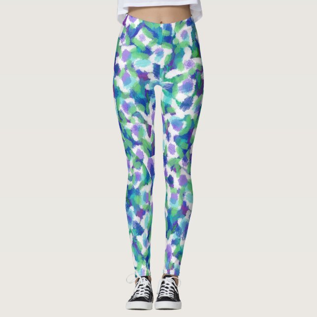 LEGGING PONTOS DA COR DE LEPOARD (Frente)