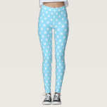 Legging Pontos de cruz brancos no azul-bebê<br><div class="desc">Pontos de cruz brancos no azul-bebê</div>