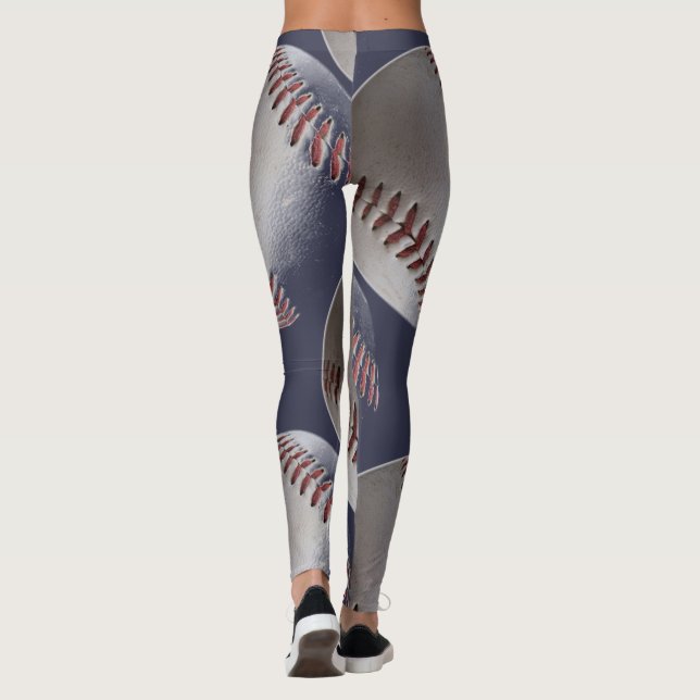 Legging Pontos do basebol (Verso)