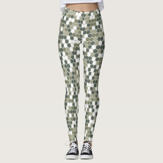 Legging Pontos verdes (Frente)