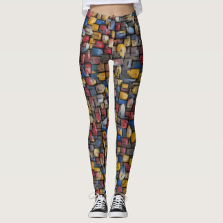 Legging Pop Art Popcorn