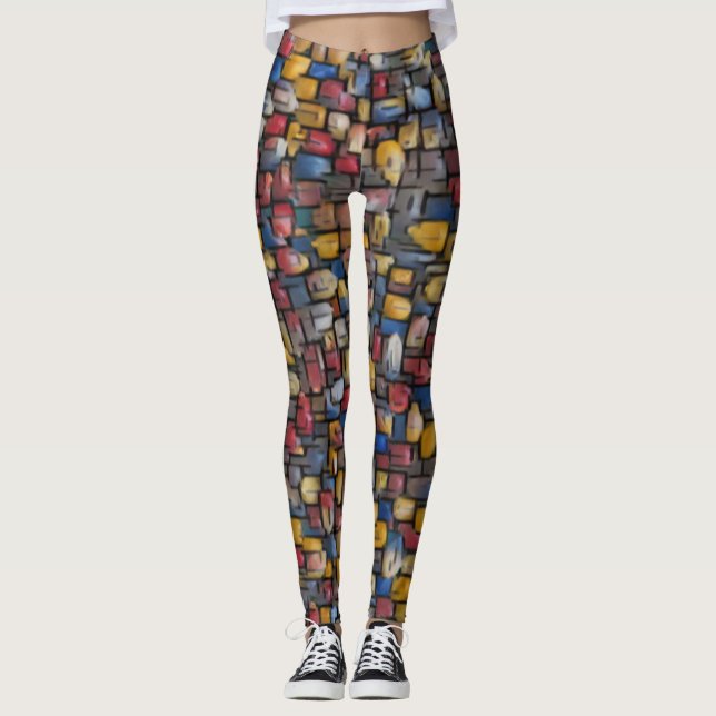 Legging Pop Art Popcorn (Frente)