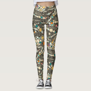 Legging pop preto da iguana