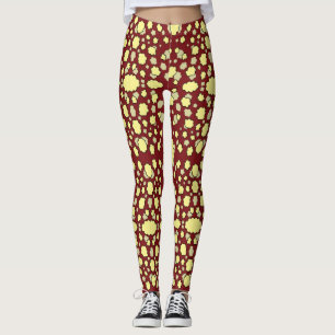 Legging Popcorn Print by KRO