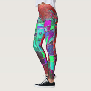 Legging "Poppy Open", por Paul Buică