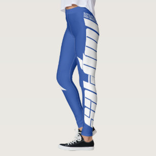 Legging população de anjo "azul" de satomi: