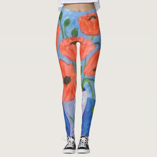 Legging Popy Painting (Frente)