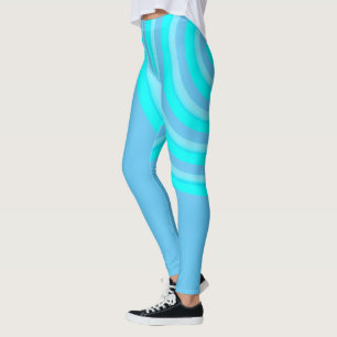 Legging Por todo o lado em caneleiras do impressão com