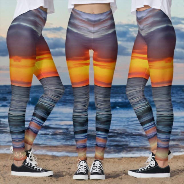 Legging Pôrto do Pôr-do-Sol 1739 (Criador carregado)