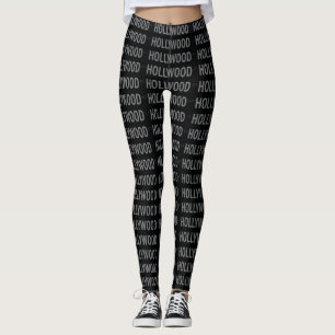 Legging Poster Hollywood Blvd.Leggings femininas