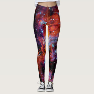 Legging Prawn Nebula IC 4628 Pintura a Óleo Pop Art