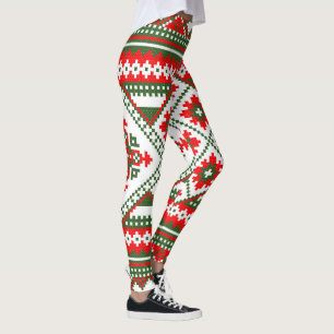 Legging Pregos de Natal feios