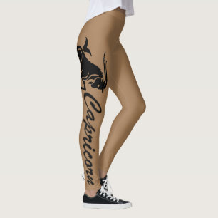 LEGGING PREGOS GRÁFICOS PRETOS E CAPRINOS MARCADOS