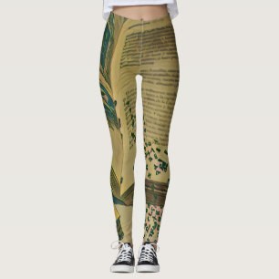 Legging Presente de amante de biblioteca