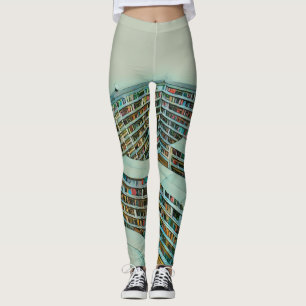 Legging presente de amante de leitura legal