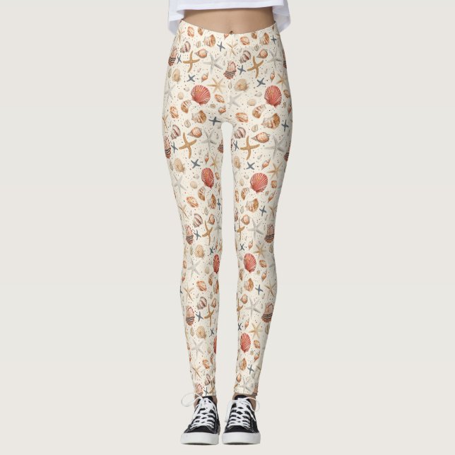 Legging Presente de Aniversário | O Mar É Emoção Encarnada (Frente)