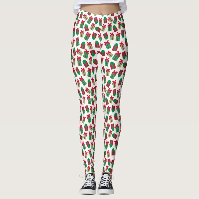 Legging Presente de Natal (Frente)