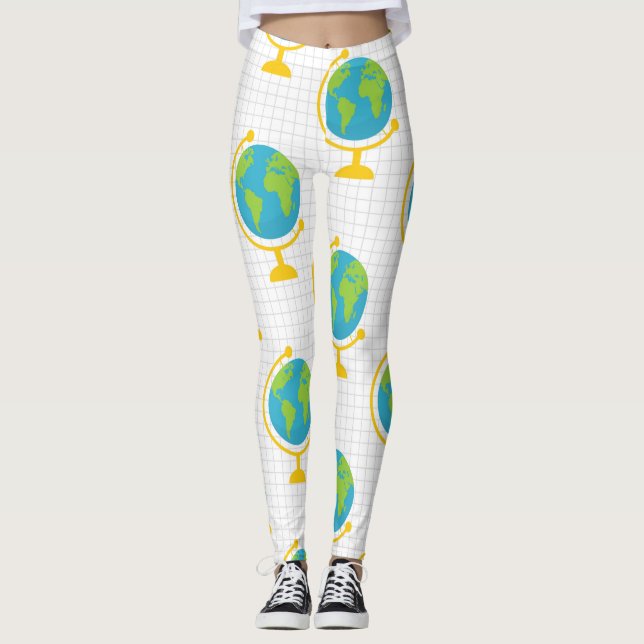 Legging Presente de Professor | A Arte de Ensinar (Frente)