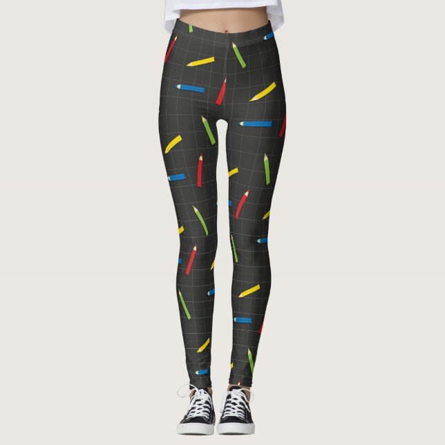 Legging Presente de Professor | Não Posso Ensinar Ninguém  (Frente)