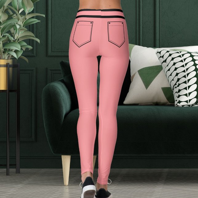Legging Presente Divertido com Nome Personalizado Listras  (Criador carregado)