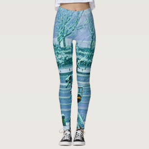 Legging Presente do touro de bicicleta