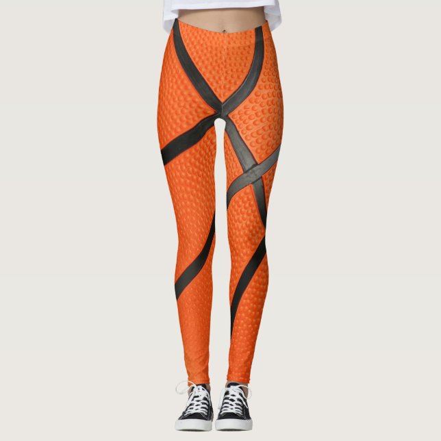 Legging Presente legal do esporte da pele | do basquetebol (Frente)