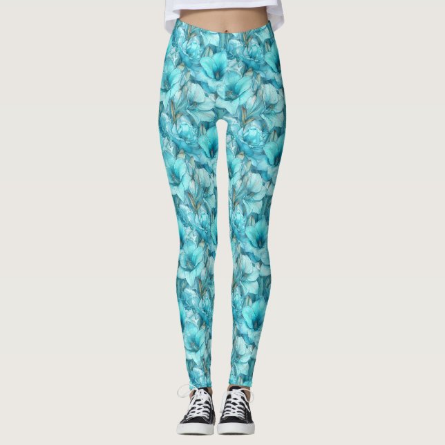 Legging Presentes de Aniversário Fantasia Amaryllis SkyBlu (Frente)