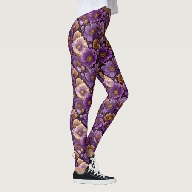 Legging Presentes de Aniversário Temáticos de Anêmonas de  (Direita)