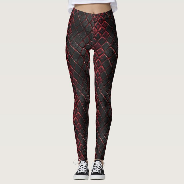 Legging Presentes de Mãe Pétala de Impressão Animal Mulher (Frente)