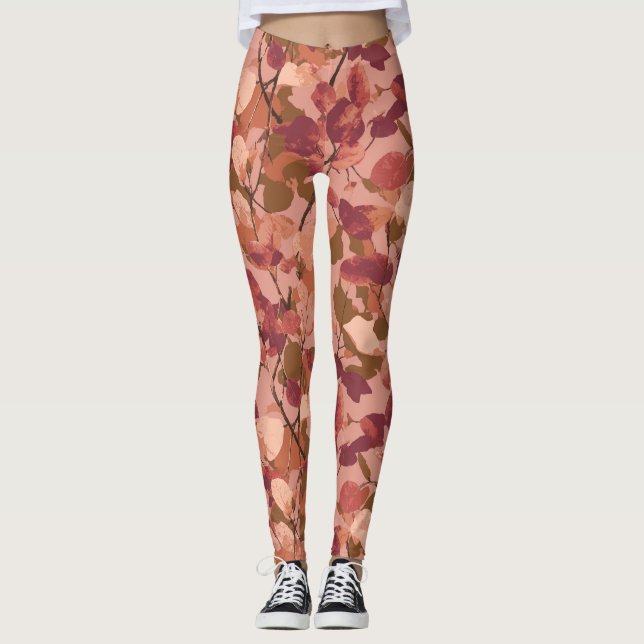 Legging Presentes de Melhor Amiga Tema Camuflagem Calças C (Frente)