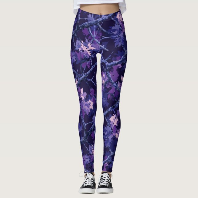Legging Presentes de Natal para Mulher com Tema Camuflado  (Frente)