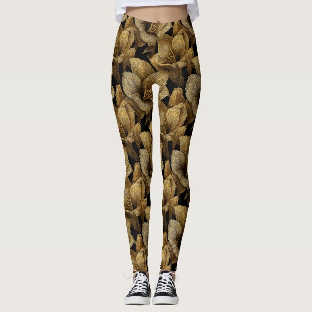 Legging Presentes de Noivado Acento Amaryllis Maternidade  (Frente)