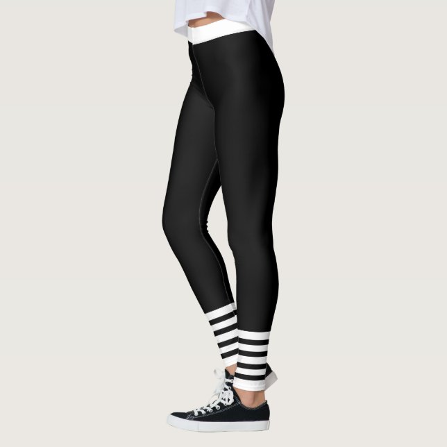 Legging Preto e Branco (Esquerda)