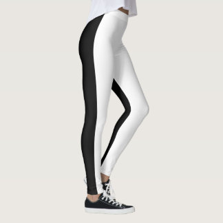 Legging Preto e branco