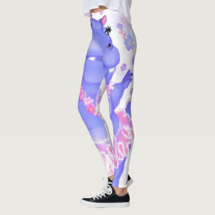 Legging Prima Ballerina Hippo - Engraçado