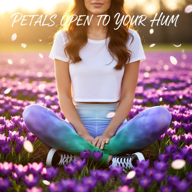 Legging Primavera abaixo do céu (Criador carregado)