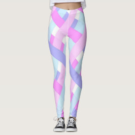 Legging Primavera de cor de pastel e tendências de verão e