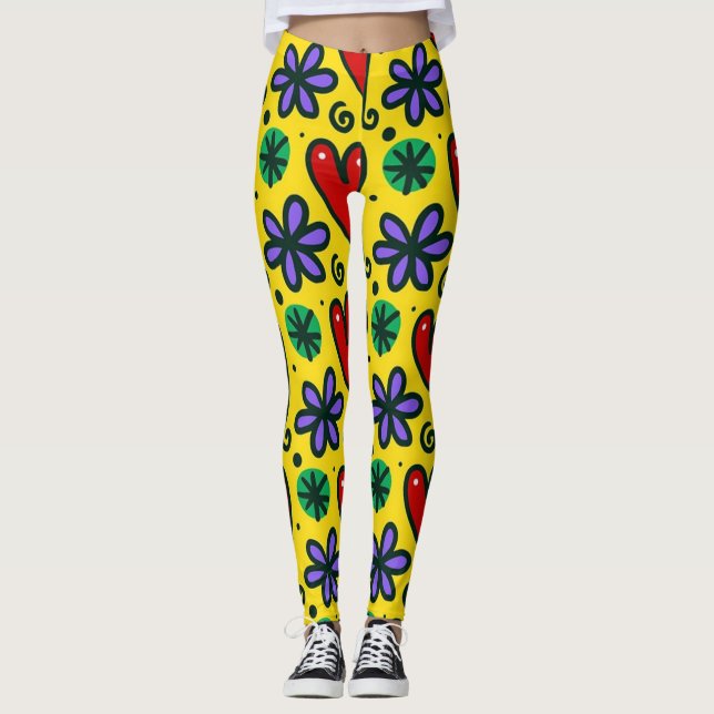 Legging Primavera Love (Frente)