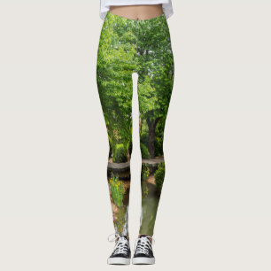 Legging Primavera verde