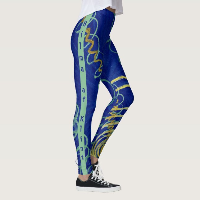 Legging Primordial Chaos por Hilma af Klint (Direita)