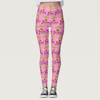 Legging Princesa a Rosa