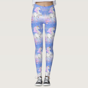 Legging Princesa Unicórn Forest Scene