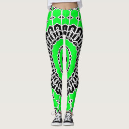 Legging Prism Mandala ( Verde )