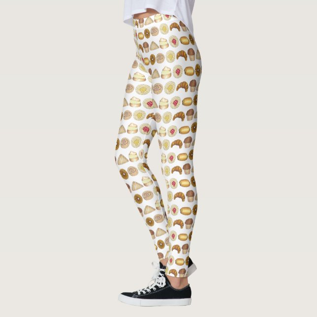 Legging Produtos de pastelaria croissant Dinamarquesa Muff (Esquerda)