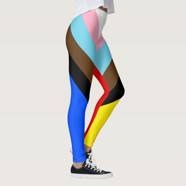 Legging Progress Pride Flag LGBTQ+ (Direita)
