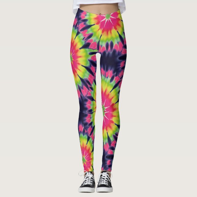 Legging Psicodélico Efeito Coletor Invisível (Frente)