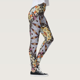 Legging Psychedelic Mandala Retro Hippie Trippy Boho Chic
